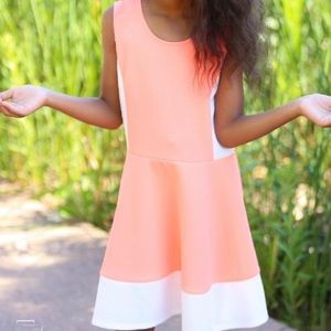 Coral btween Size 6X dress